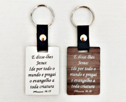 Alt 228 Chaveiro MDF - E Disse-lhe Jesus - Estrela da Manh 